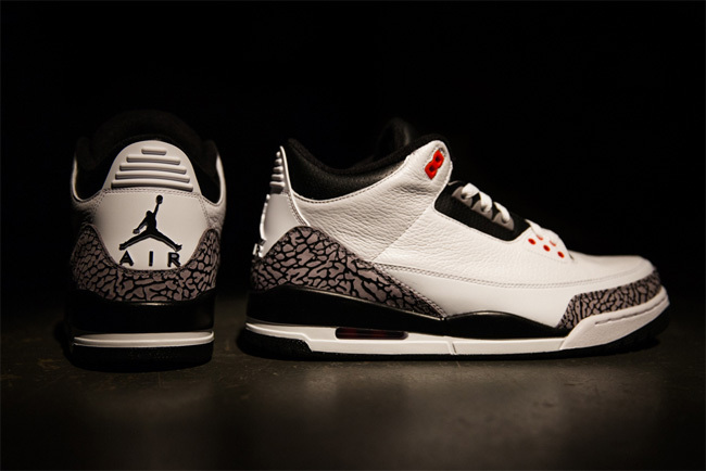 On Sale Air Jordan 3 Mens White
